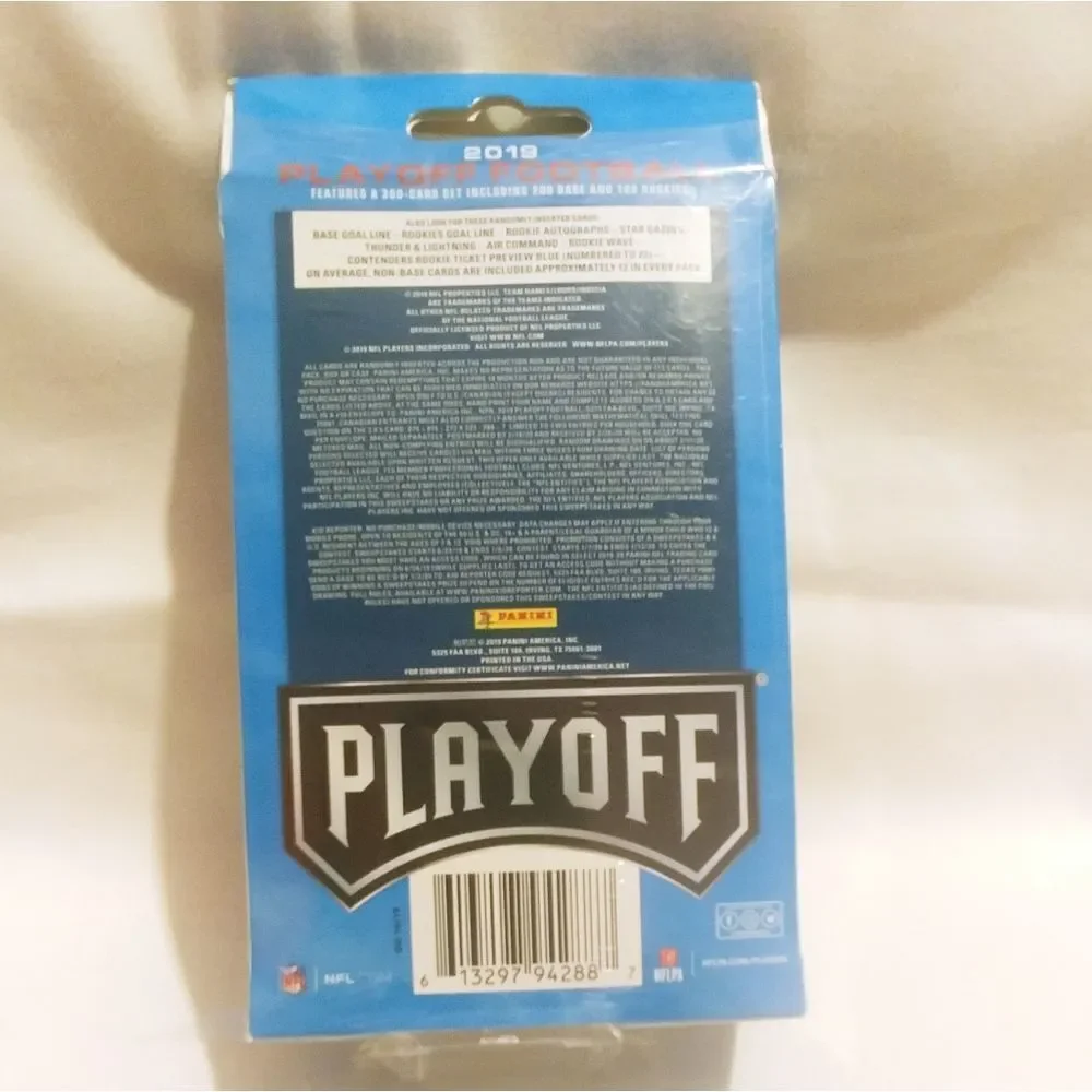 2019 NFL Playoff 40 Card Value Pack and Ha…